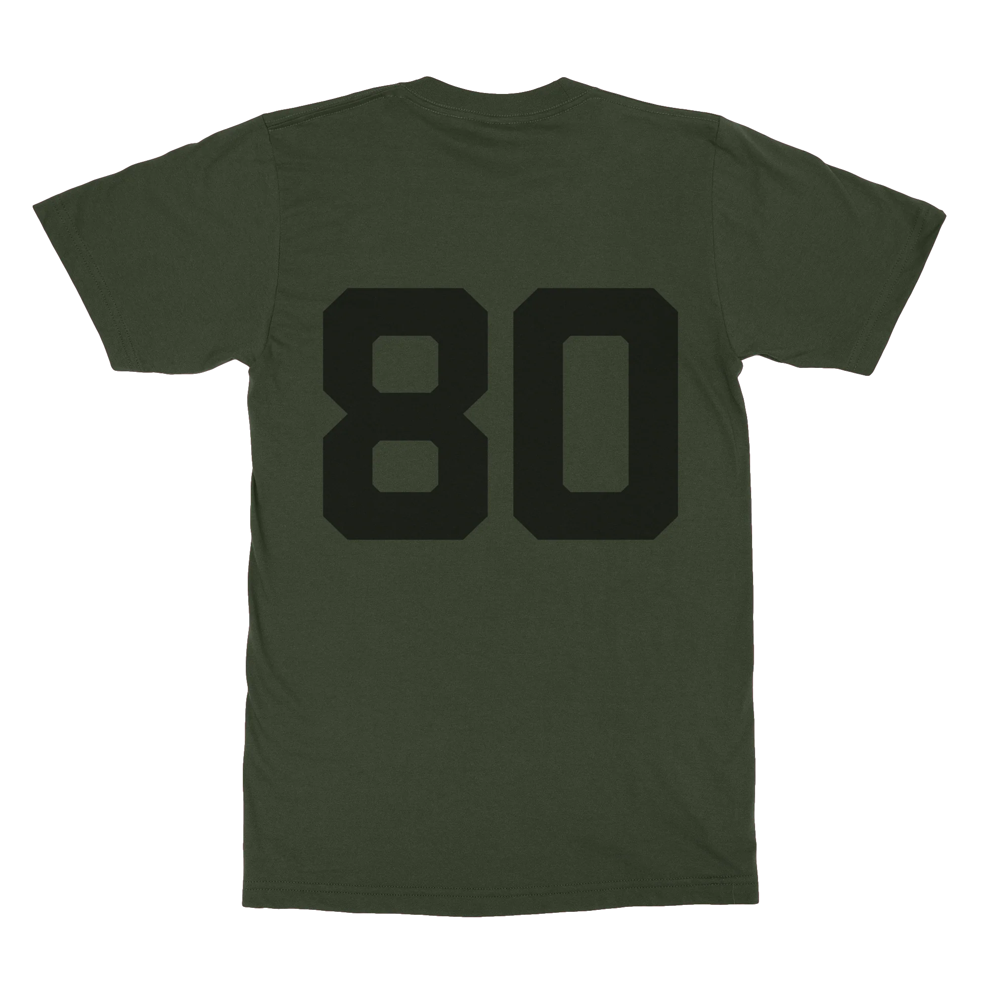 Manowar T-Shirt True Since 1980 green with logo - Image 2