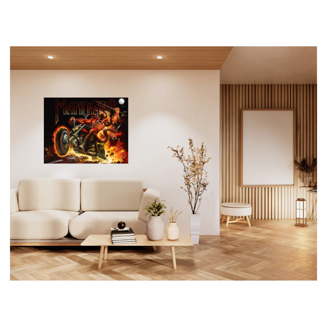 MANOWAR - Hell On Wheels - Ken Kelly - Fine Art Print - Image 2