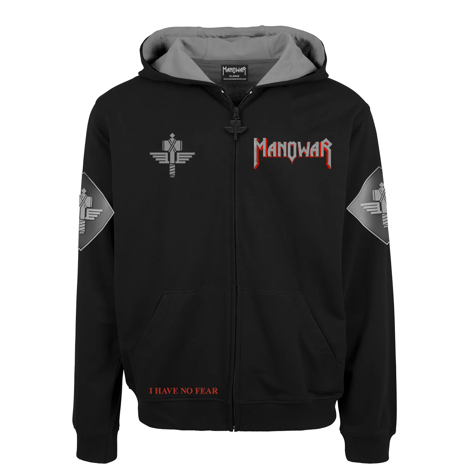 MANOWAR DELUXE HOODIE SIGN OF THE HAMMER LTD. EDITION 2025 - Image 2