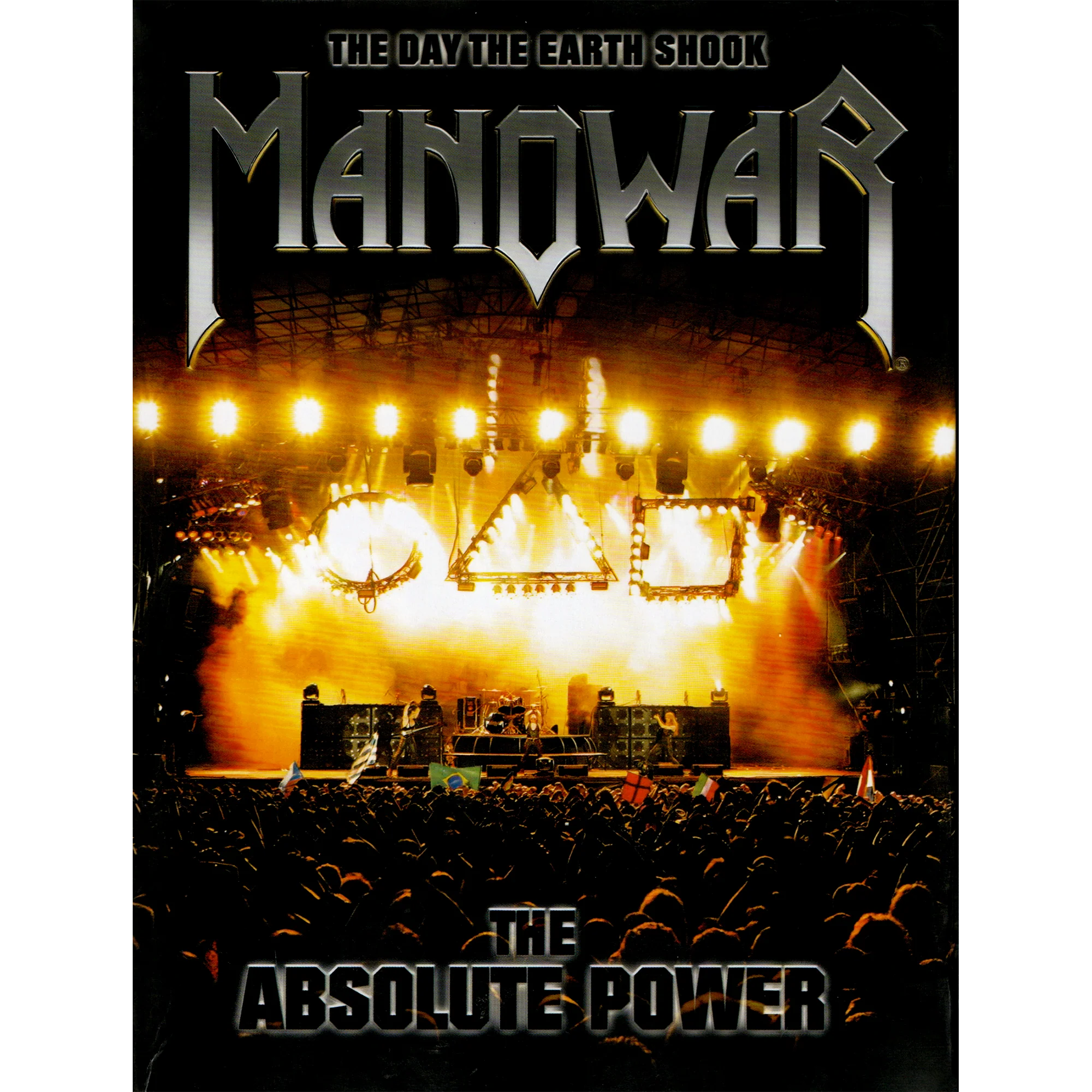 Manowar DVD Double The Day The Earth Shook - The Absolute Power