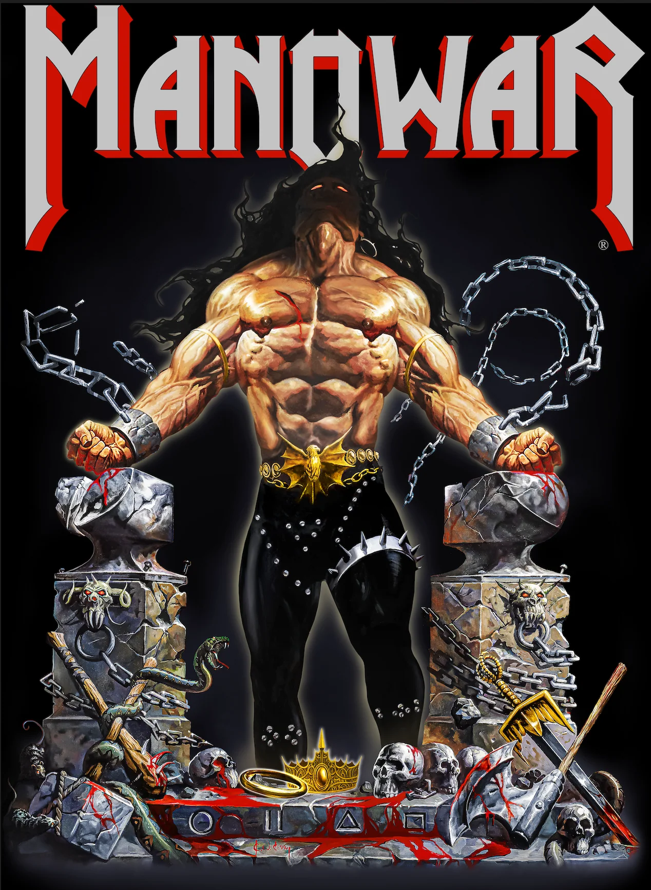 MANOWAR FLAG LOUDER THEN HELL