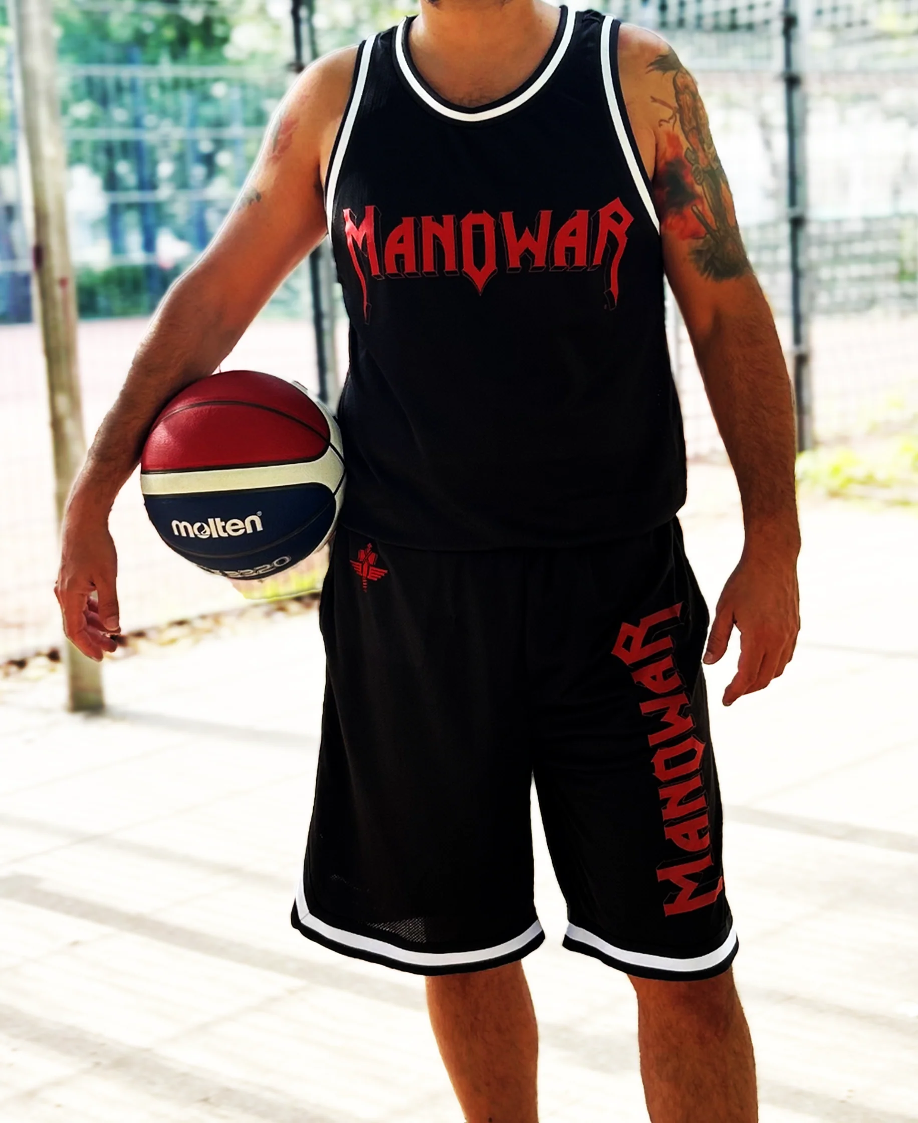 MANOWAR BASKETBALL SHORTS - Image 2