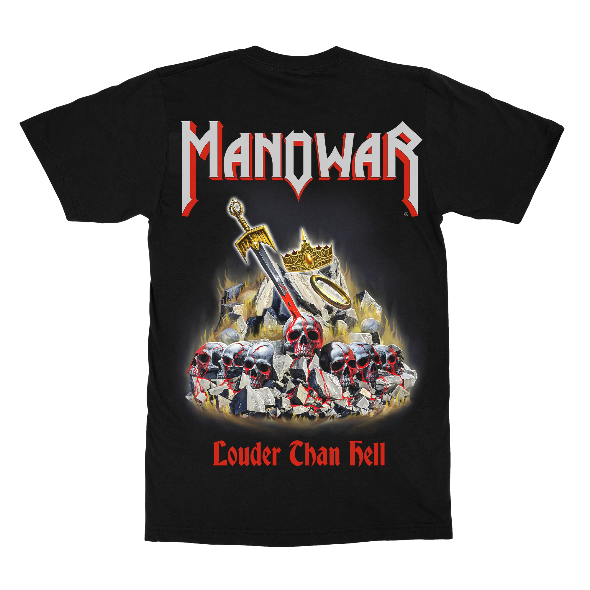 MANOWAR T-SHIRT LOUDER THAN HELL 2025 - Image 3