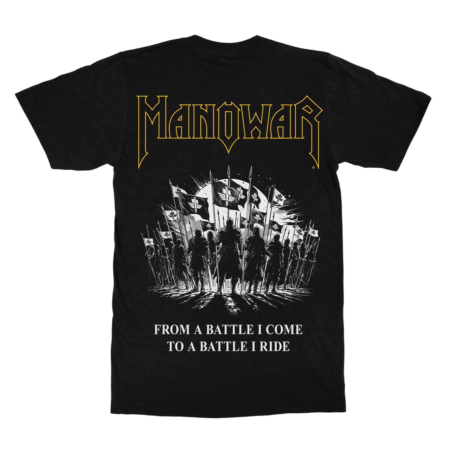 MANOWAR T-SHIRT WARRIORS OF THE WORLD GERMANY 2025 - Image 2
