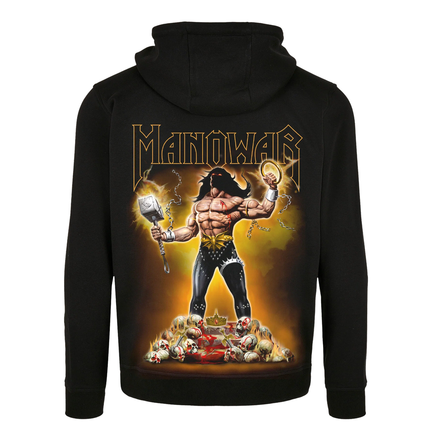 MANOWAR ZIP HOODIE GODS AND KINGS 2025 - Image 3