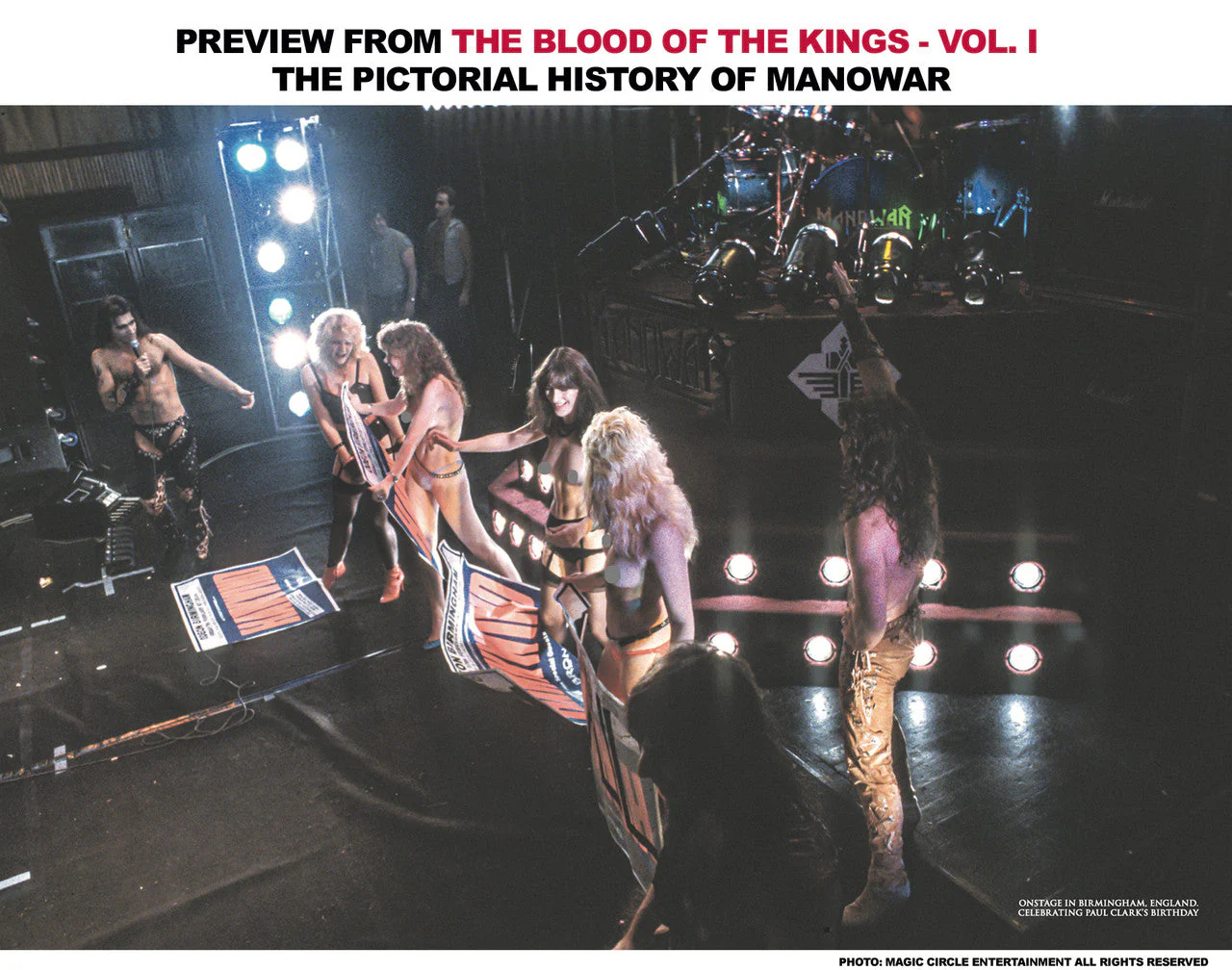 Photo Book - The Blood Of The Kings Vol. I - The History Of MANOWAR - Image 4