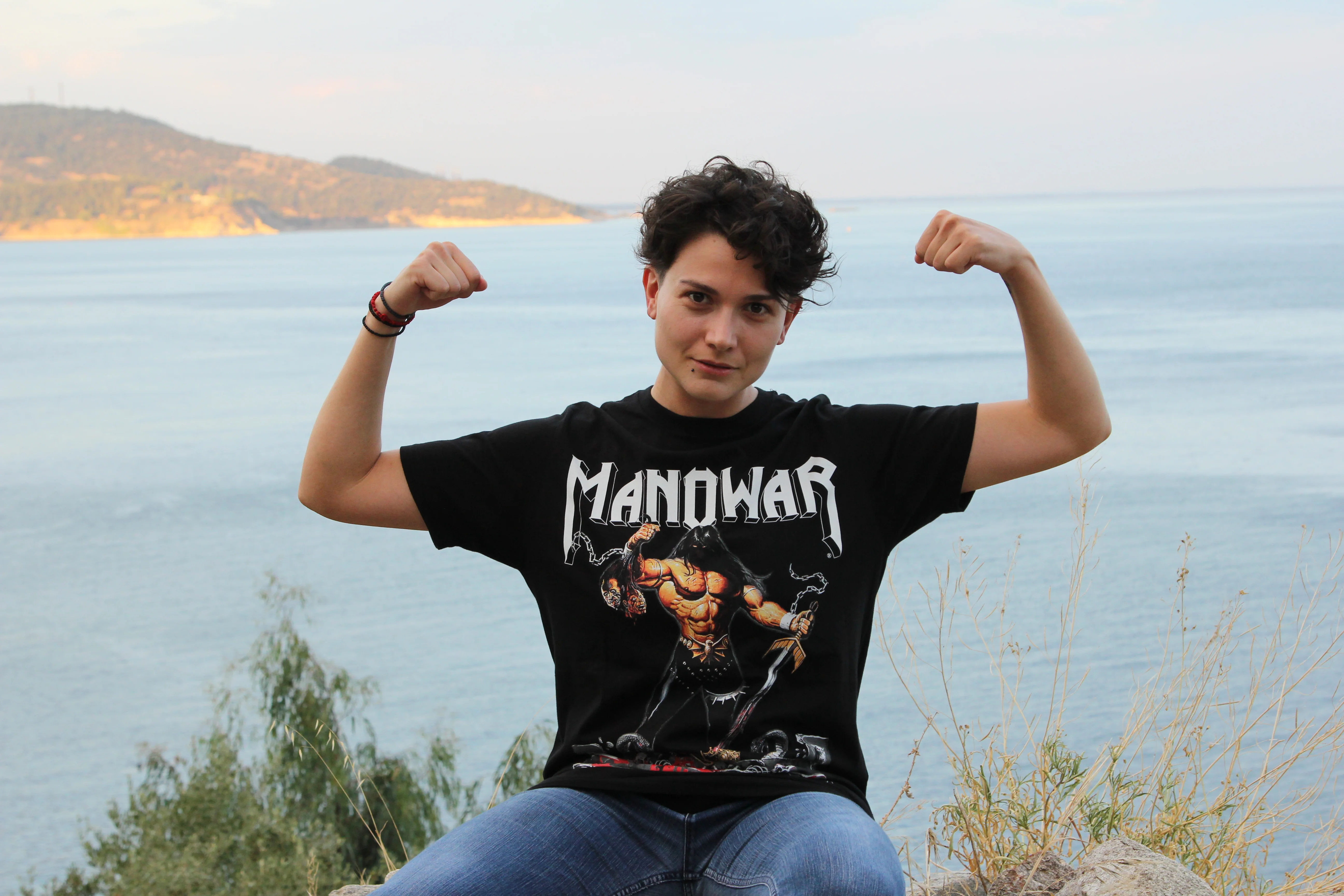 Manowar T-shirt Crushing the Enemies of Metal - Tour South America 2023 - Ltd. Edition - Image 3